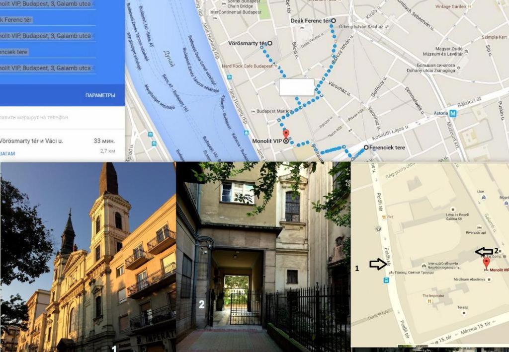 Holiday Apartments & Rooms Next Danube Promenade Budapesta Exterior foto